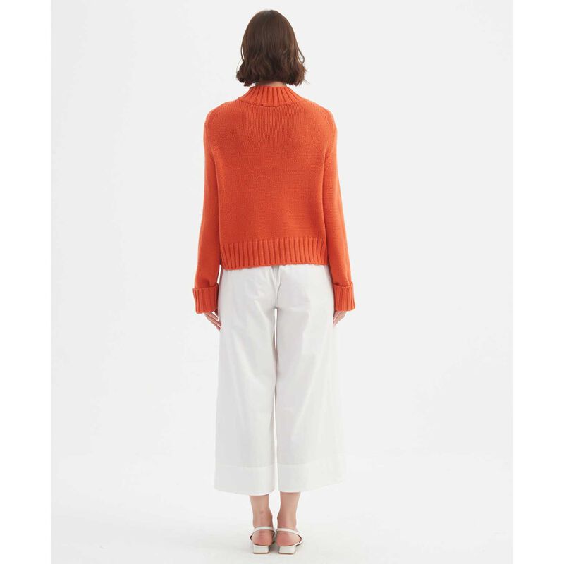 TIRELLI Crossover Collar Knit Jumper image number 1